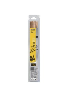 Blister de 40 baguettes TIG acier (SG2) Diamètre 2.0mm Longueur 330mm