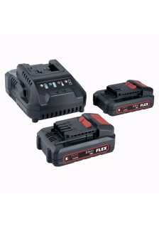 Pack perceuse-visseuse FLEX DD 2G 18.0-EC LD/2.5-2 batterie 18V et chargeur