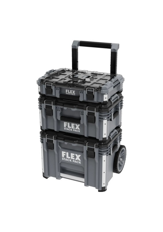 Système de rangement et de transport robuste FLEX STACK PACK- TK-L SP SET-1