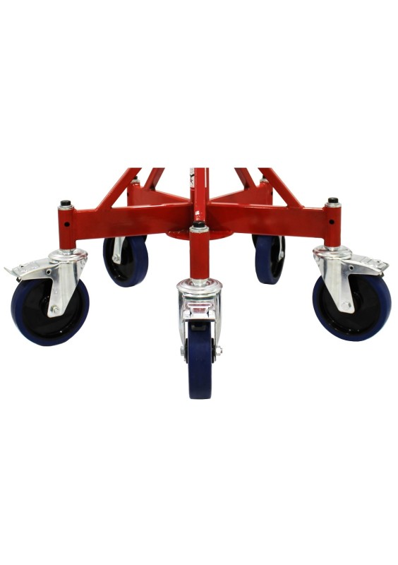 Ensemble de 5 roulettes pour servante B&B 5 LEG GIANT Capacité 1135Kg