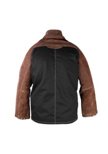 Veste de soudeur cuir SINGER VEPSOUD dos ignifugé Taille L/XL