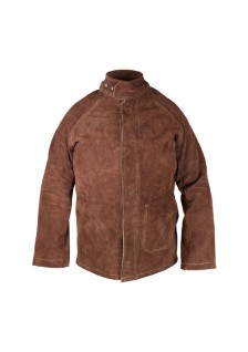 Veste de soudeur cuir SINGER VEPSOUD dos ignifugé Taille S/M